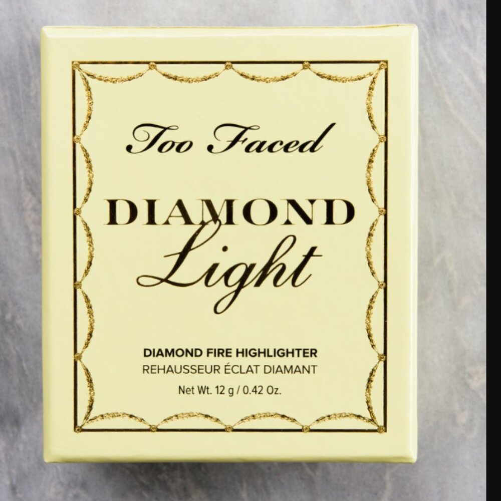BNIB Too Faced Diamond Light Highlighter Canary Diamond